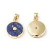 Natural Lapis Lazuli Charms KK-L192-B05-2