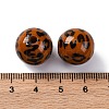 Opaque Acrylic Beads OACR-Q102-01B-3