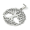 Non-Tarnish 201 Stainless Steel Pendants STAS-U003-21B-P-2