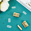 Zinc Alloy Twist Bag Lock Purse Catch Clasps PURS-WH20003-001AB-3