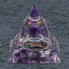 Resin Orgonite Pyramid PW-WG36540-04-1