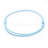 Eco-Friendly Korean Waxed Polyester Cord Bracelet Making BJEW-JB04256-09-3