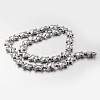 Electroplate Non-magnetic Synthetic Hematite Bead Strands G-F300-52A-01-2