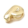 Brass Slide Charms KK-E802-33G-P-2