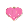 Alloy Enamel Pendants ENAM-F152-06G-04-1