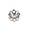Tarnish Resistant Multi-Petal Flower 304 Stainless Steel Bead Caps LS-STAS-E103-12A-2