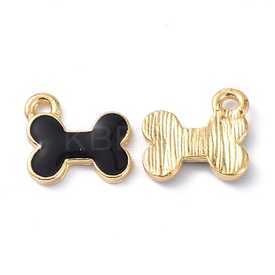 Bone Alloy Enamel Pendants ENAM-B045-02LG-01-1
