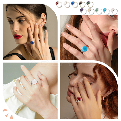 DIY Finger Ring Making Kit DIY-SC0017-73-1