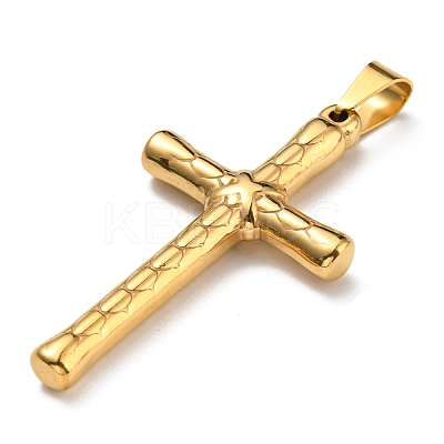 PVD Vacuum Plating 304 Stainless Steel Big Pendants STAS-D087-06G-1