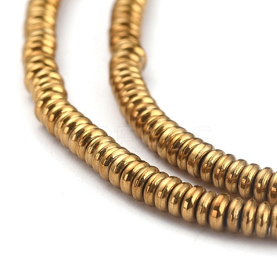 Electroplate Non-magnetic Synthetic Hematite Beads Strands G-B014-12A-1