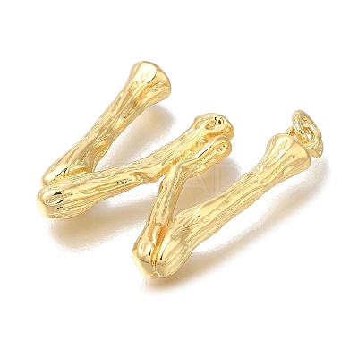Rack Plating Brass Pendants KK-I721-01G-W-1