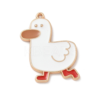 Alloy Enamel Pendants ENAM-A008-31KCG-03-1