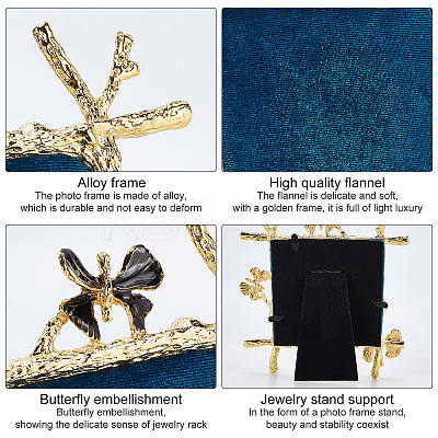 Zinc Alloy Display Stand ODIS-WH0010-35-1