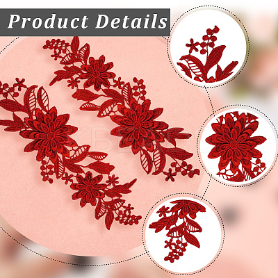Polyester Embroidery Sequin Costume Accessories FIND-WH20020-238D-1
