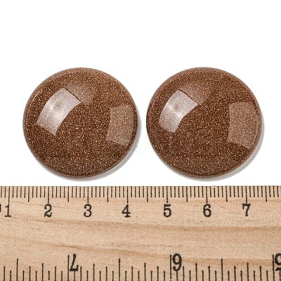 Synthetic Goldstone Cabochons G-C115-02B-03-1