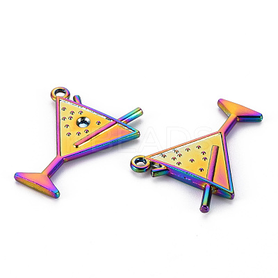 Alloy Pendant Rhinestone Settings PALLOY-S180-083-NR-1