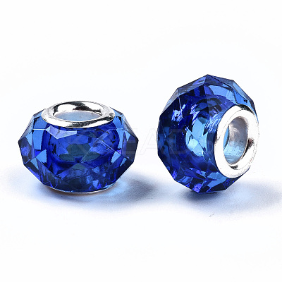 Transparent Resin European Beads RPDL-T003-003-B01-1