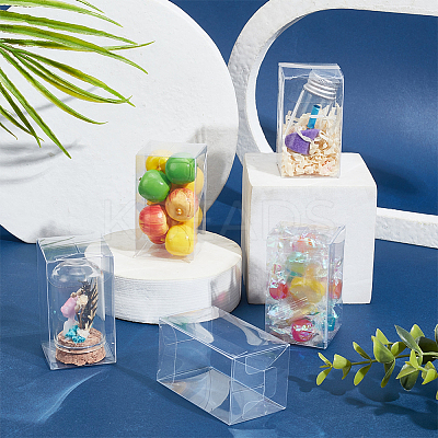 Transparent Plastic Gift Boxes LS-CON-WH0086-042-1