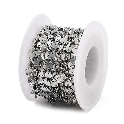 Non-Tarnish 304 Stainless Steel Link Chain CHS-H026-05A-P-1