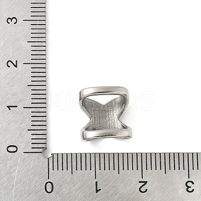 304 Stainless Steel Slide Charms STAS-Z147-08P-04-1