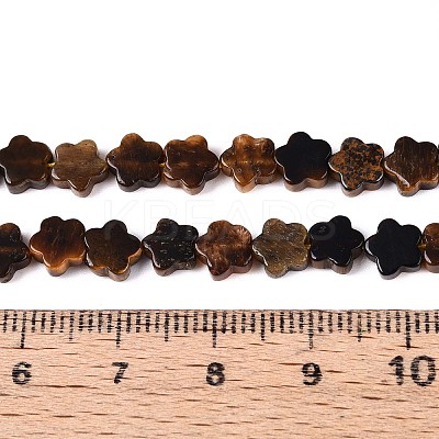 Natural Tiger Eye Beads Strands G-N257-24A-03-1