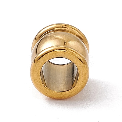 304 Stainless Steel European Beads STAS-E179-08G-03-1