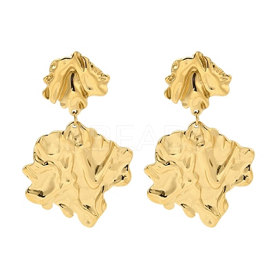 304 Stainless Steel Stud Earrings for Women EJEW-U020-06G-1