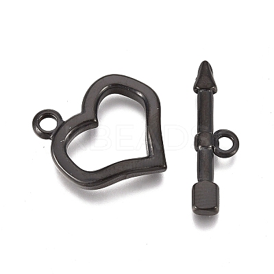304 Stainless Steel Toggle Clasps Ion Plating(IP) STAS-L247-002EB-1