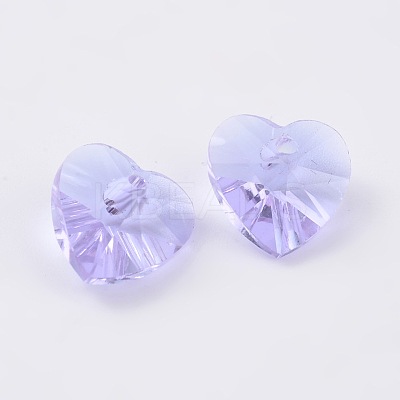 Romantic Valentines Ideas Glass Charms G030V10mm-04-1