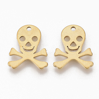 201 Stainless Steel Pendants LS-STAS-T050-023G-1