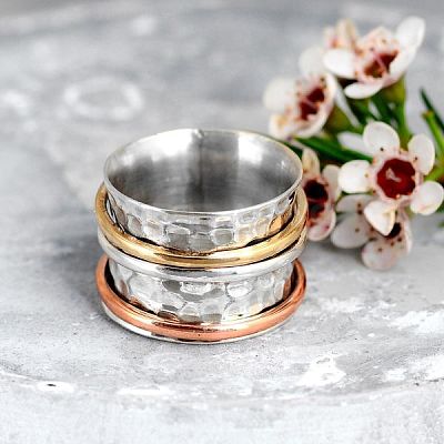 Retro Alloy Turquoise Finger Rings FS-WG5E832-04-1