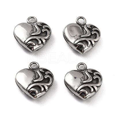 316 Surgical Stainless Steel Charms STAS-K276-27AS-1