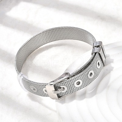 304 Stainless Steel Watch Band Bracelets BJEW-L714-01P-1