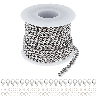 DIY Chain Bracelet Necklace Making Kit DIY-UN0004-19-1