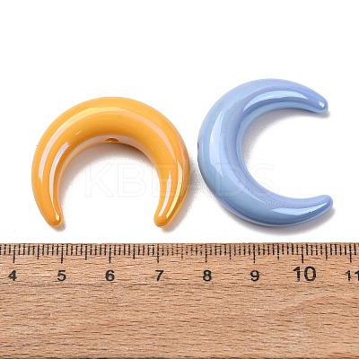 UV Plating Opaque Acrylic Beads AC-CBA10E3-01-1