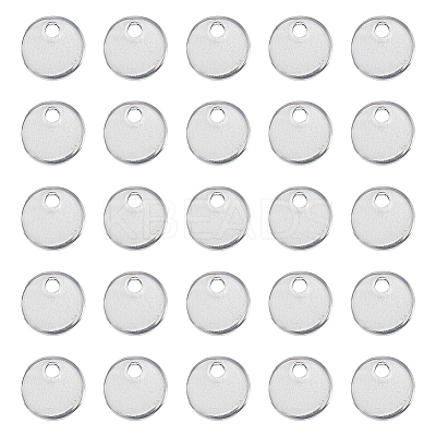 300Pcs 201 Stainless Steel Stamping Blank Tag Pendants STAS-DC0015-47-1