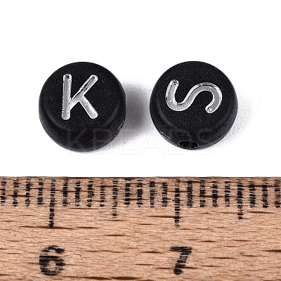 Opaque Acrylic Beads SACR-Q001-04A-M-1