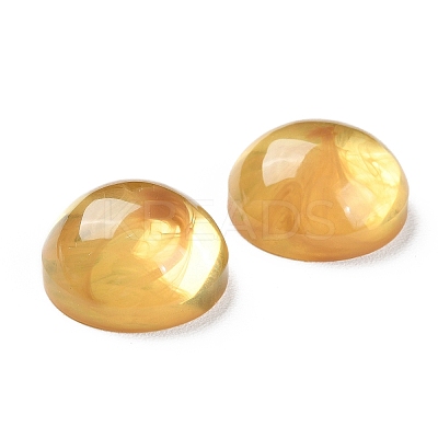 Translucent Resin Cabochons RESI-XCP0002-04-1