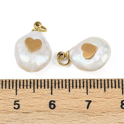 Natural Keshi Pearl Pendants LS-STAS-Z136-01G-04-1