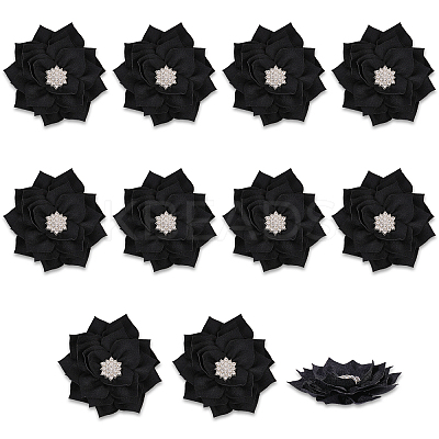 10Pcs Flower Handmade Woven Costume Accessories DIY-CA0006-35-1