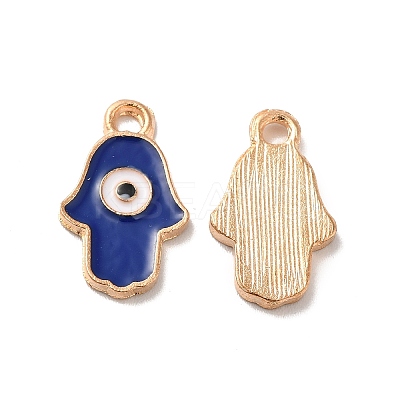 Alloy Enamel Charms ENAM-Q448-02LG-01-1