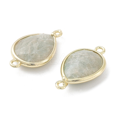 Natural Amazonite Links connectors G-L514-015E-1