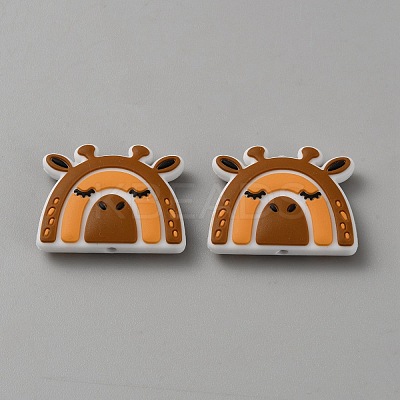 Food Grade Eco-Friendly Silicone Focal Beads SIL-SZC0009-01A-1