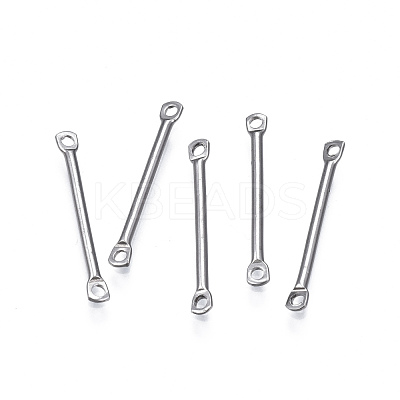 Tarnish Resistant 304 Stainless Steel Link Connectors STAS-S117-019C-1