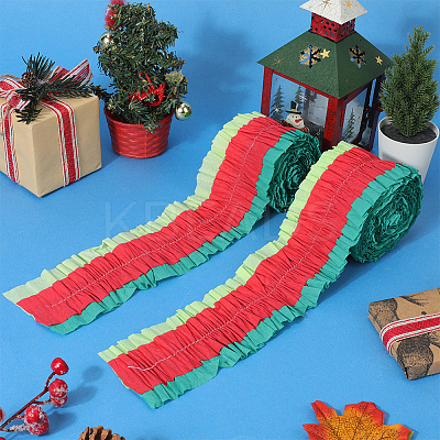 Handmade Garland Crepe Paper Roll DIY-WH20063-016B-1