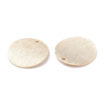 Brass Charms KK-Y003-07C-G-1