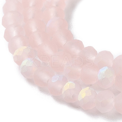 Imitation Jade Glass Beads Strands EGLA-YW0003-19A-19-1