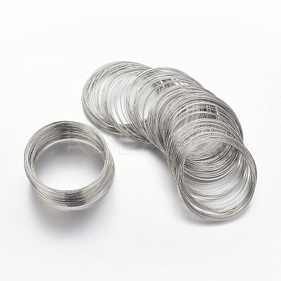 Steel Bracelet Memory Wire MW5.5CM-NF-1
