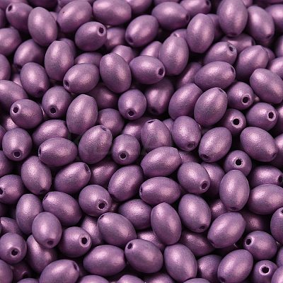 Baking Paint Glass Seed Beads SEED-C004-04F-1