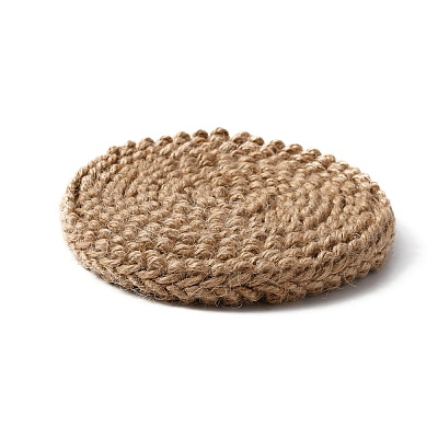 Braided Burlap Ribbon OCOR-WH0073-78-1